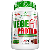Amix Vegefiit Protein 720 g, dvojna čokolada