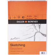 Daler Rowny Skicirka spirala Arteco A3, 95 g, 30 listna, (20633921)