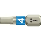 Wera Wera 1/4 DIN3126C6.3 nastavek iz nerjavečega jekla za 4x25 mm šesterokotne vijake
