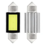slomart AMiO LED žarnici Canbus FESTOON C5W 36mm (3xCOB) - bela 12V