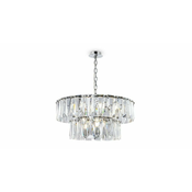 Maytoni MOD043PL-12CH - Lestenec na verigi PUNTES 12xE14/40W/230V krom