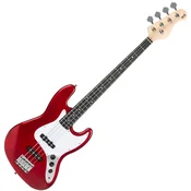 PSD Guitars JZB-100 Red Električna bas kitara