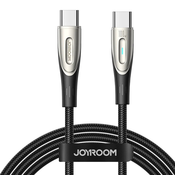 Joyroom Kabel Pioneer 240W USB C na USB C SA31-CC5 / 240W/ 1,2m (črn)