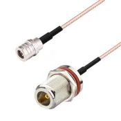 shumee Pigtail QMA vtič/N vtičnica BH RG316 50cm