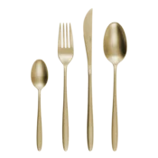 Set pribora 16 kos — Vivo PVD šampanjec mat - 140301