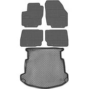 Ford Mondeo MK4 Hatchback od 2011-2014 KOMPLET - gumijaste avtotesnine + zaščitna preproga za prtljažnik