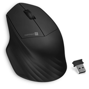 CONNECT IT Triple SmartSwitch brezžična miška, 2,4 GHz in Bluetooth 5.0, črna