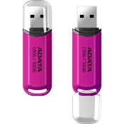 ADATA C906/32GB/USB 2.0/USB-A/Růžová