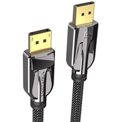 Display Port cable 2x Male, Vention HCABH 8K 60Hz, 2m (black)