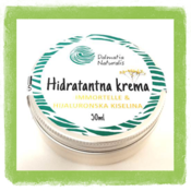 Hidratantna krema smilje i hijaluronska kiselina 50 ml Dalmatia Naturalis