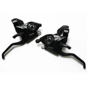 RUCICE MENJACA/KOCNICA SHIMANO ALTUS ST-EF500-2A 3X8 EZ-FIRE PLUS CRNE