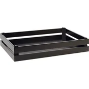APS Superbox leseni zabojček, GN 1/1, črna, 105 mm, dolžina: 555 mm
