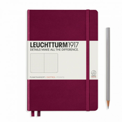 Notebook Medium (A5) Hardcover, Linije, Bordo