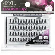 Ardell Double Up Duralash Knot-Free Double Flares umetne trepalnice 56 ks odtenek Medium Black