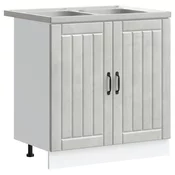 Kuhinjski ormaric za sudoper Lucca 2 pcs Betonski sivi