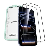 Ugreen Kaljeno steklo Ugreen SP1147 za iPhone 17 Pro Max (2 kosa)