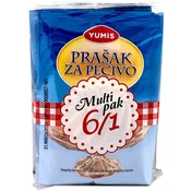 Yumis Prašak za pecivo, 6 komada, 60g