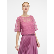 Roza čipkasta bluza ORSAY