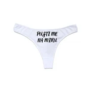 Ženski donji veš Pusti me na miru CS4129, Beli