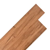Vidaxl Deske za talne obloge 18 szt. Rjava 5,26 m2 PVC
