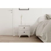 Hanah Home Nocni stocic Rb-058, 45x45x40 cm, Beli