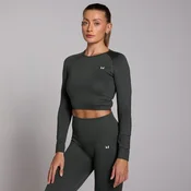 MP Ženski brezšivni kratki top za preoblikovanje z dolgimi rokavi Ultra - XL