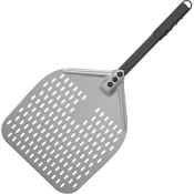 Hendi Lopata za pizzo s kratkim ročajem, perforirana, kvadratna, 300 x 660 mm - Hendi 618097