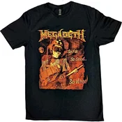 Megadeth SFSGSW Tonal Glitch Black L Majica