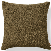 ferm LIVING Blazina MOOR 50 x 50 cm, olivna, volna, čvrsta LIVING