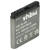 Baterija za Nokia 6700, BL-6Q, 750 mAh