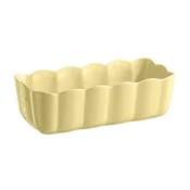 Sponge cake baking dish, ceramics, 28.5x13cm/1.8L, Vanilla - Emile Hen