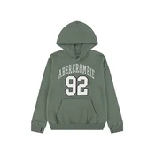Abercrombie & Fitch Majica zelena/bela