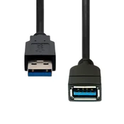 shumee ProXtend USB 3.2 Gen1 podaljševalni kabel črne barve 1M, USB3AAF-001