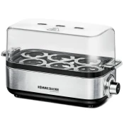 Rommelsbacher ER 600 egg cooker 6 egg(s) 400 W Stainless steel, Transparent