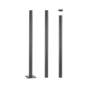 Brilagi - Metalna šipka za stub spoljnog osvetljenja 3 m, precnik stuba 58 mm, siva