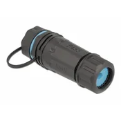 Delock I člen spojnik RJ45 CAT.6A z ohišjem in tesnilnim pokrovom IP67 86701