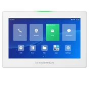 Grandstream GSC3574 SIP domofon in nadzorna postaja, 7 zaslon na dotik, Wi-Fi 6, BT, 6 SIP računov, bela GSC3574