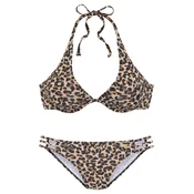 BRUNO BANANI Bikini  ecru / pesek / rjava / črna