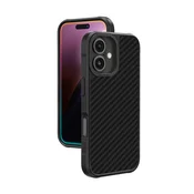 slomart Ohišje AMAZINGTHING Titan Max Case z aramidnimi vlakni 1500D za iPhone 16 Plus - črno