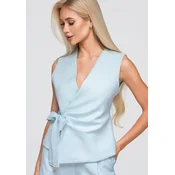 Ženski ombre blazer brez rokavov