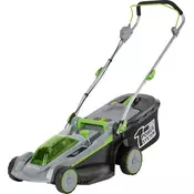 LUX-TOOLS Akumulatorska kosilnica A-RM-2x20/43 vklj. z 2x 20 V baterijo, 43 cm