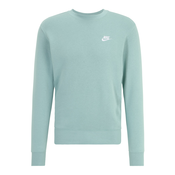 Nike Sportswear Sweater majica, tirkiz / bijela