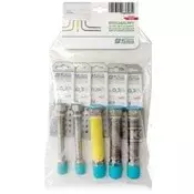 slomart Komplet gibljivih priključkov za kotel: 3/4 palca. Paket vsebuje 5 priključkov: 1x PSR-06ANT-015, 2x FPWR-06AN-0015, 2x FPWR-08AN-0015.