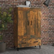 Vidaxl vidaXL Omarica dimljen hrast 70x31x115 cm Material na osnovi lesa