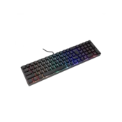 White Shark GK 001114 GLADIUS Gejmerska tastatura sa pozadinskim osvetljenjem, US, Crna