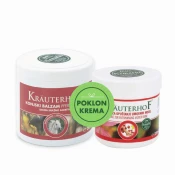 Kräuterhof konjski balzam sa efektom toplote, 500 ml + Krema za vene, 250 ml