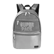 S-Cool Ženski ranac Teenage Superpack 45x30x15cm SC1661, Srebrni