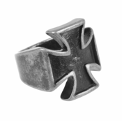 Prstan ETNOX - Iron cross - SR1430