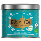 Zeleni čaj IMPERIAL LABEL, 100 g čajnih lističev v pločevinki, Kusmi Tea