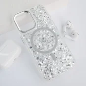 Maska Mag Case Glue za iPhone 16 bela